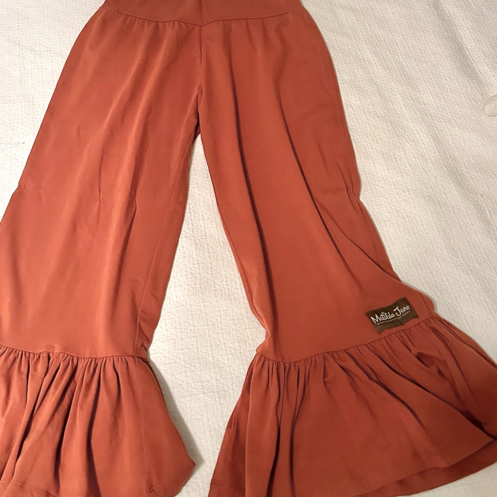 Matilda Jane Mustard Crop Pants